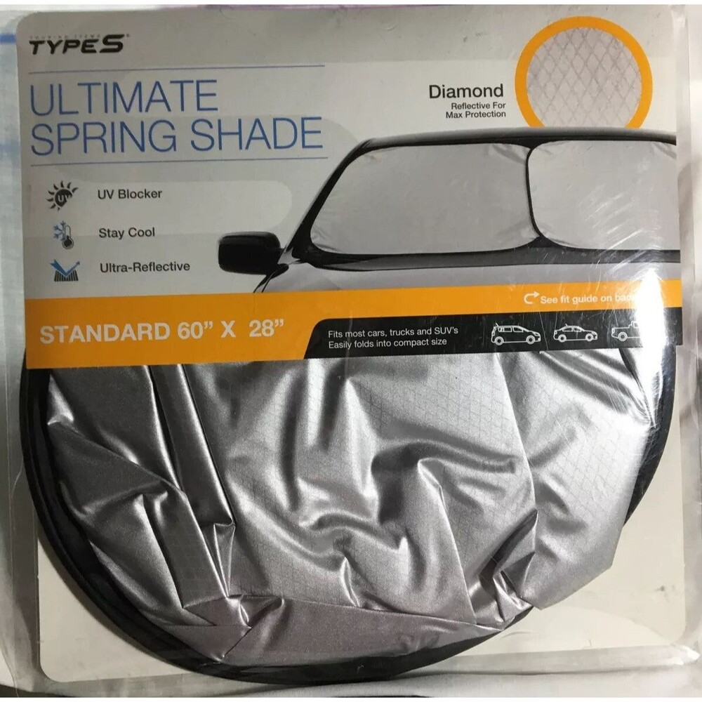 Ultimate Springshade Types  Diamond Reflective for maximum protection Uv Blocker